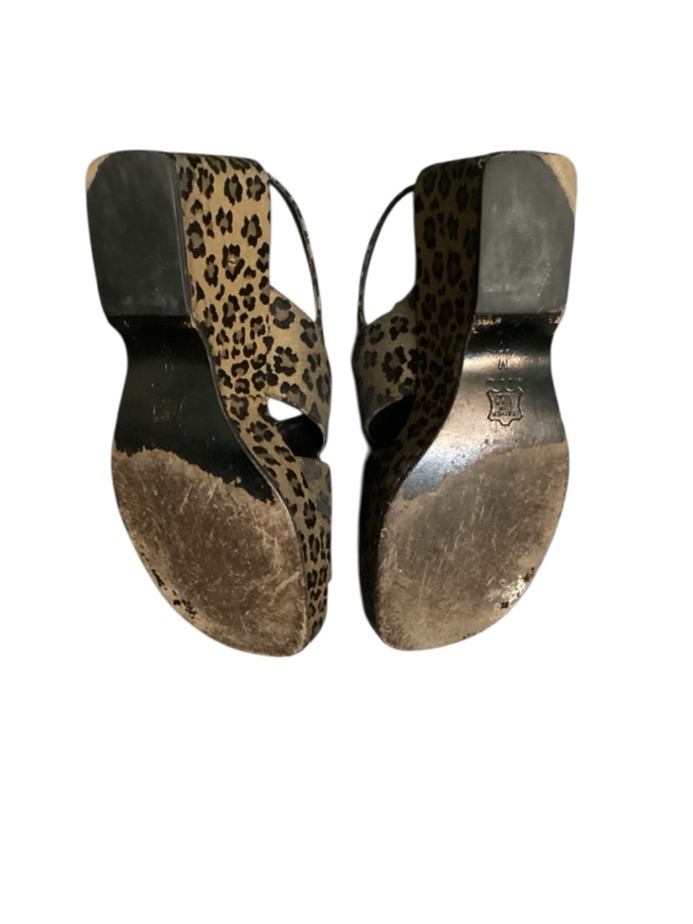 FENDI CHEETAH PRINT PLATFORM HEELS - Picture 5 of 6